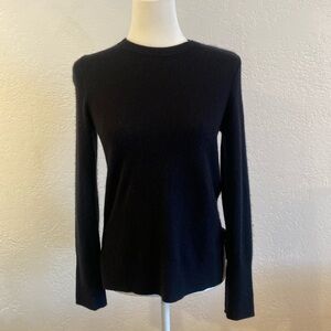 Nordstrom Cashmere Black Crewneck 
Size XS
